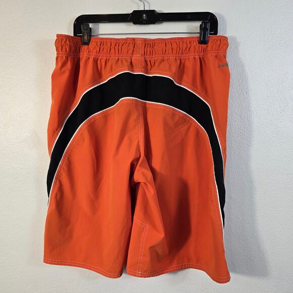 The North Face APEX Board Shorts Men's L Orange Black Summer Beach Active READ - Picture 2 of 10